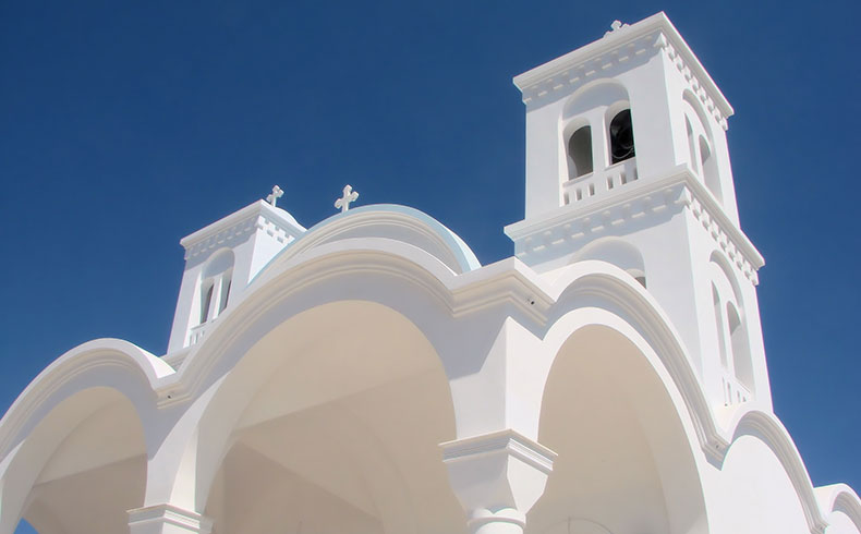 The Beautiful Architecture of Paros Greece